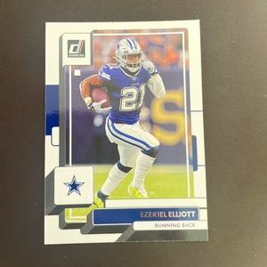 Ezekiel Elliott: Dallas Cowboys, Running Back 2022 Panini Donruss Football #154